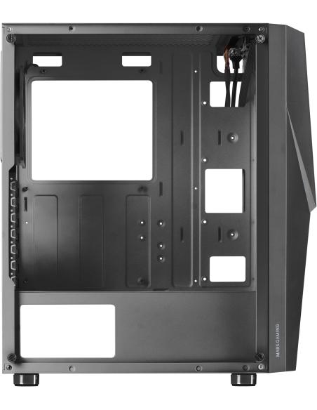 Mars Gaming MC777 Infinity Mirror Cristal Templado USB 3.0 aRGB Negra