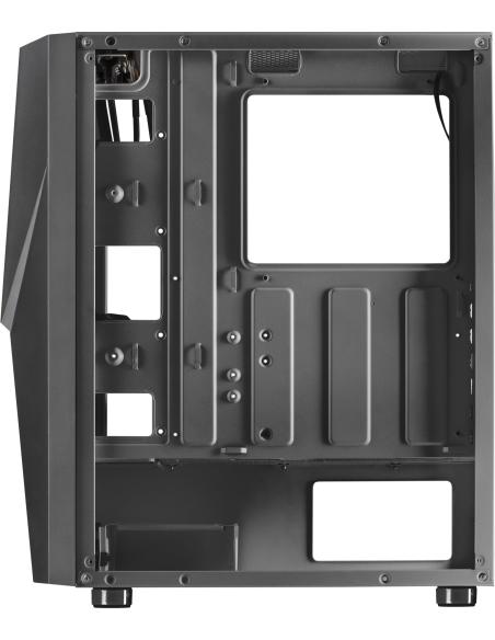 Mars Gaming MC777 Infinity Mirror Cristal Templado USB 3.0 aRGB Negra