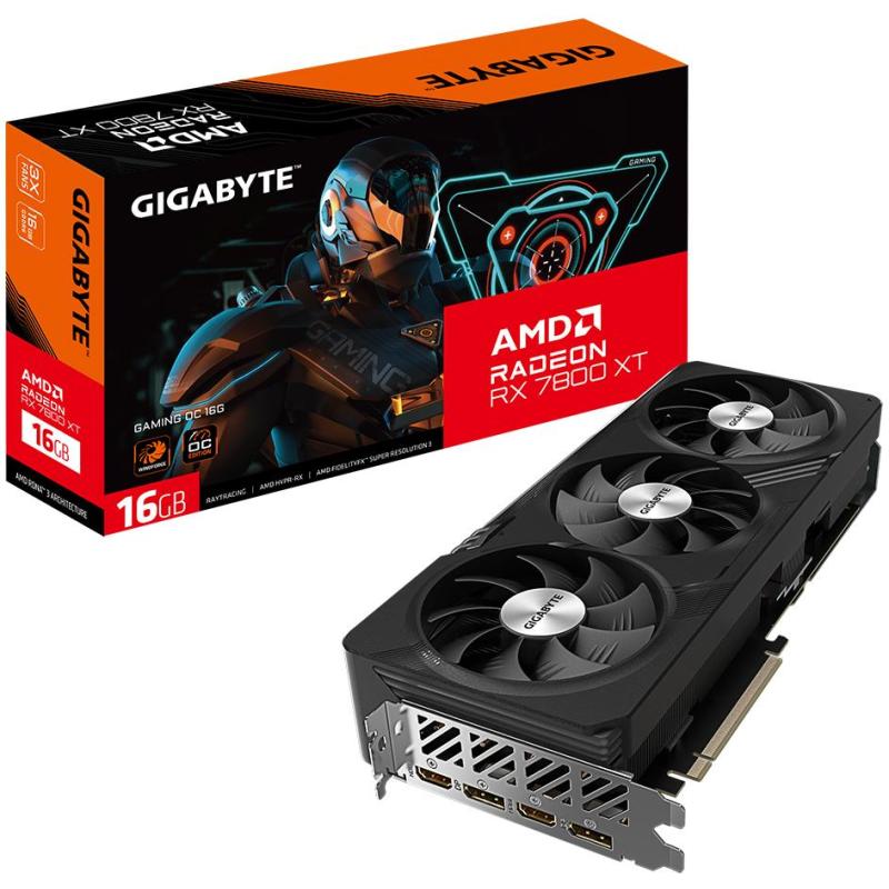 Gigabyte Radeon RX 7800 XT Gaming OC 16GB GDDR6