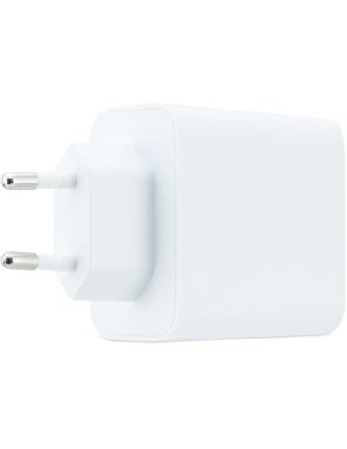 CoolBox COO-CUP-65CCA Cargador USB-A/USB-C 65W Blanco