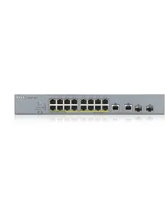 Zyxel ZY-GS135018HP Switch PoE Gestionado L2 16 Puertos Gigabit + 2 SFP-NSWSAR0251