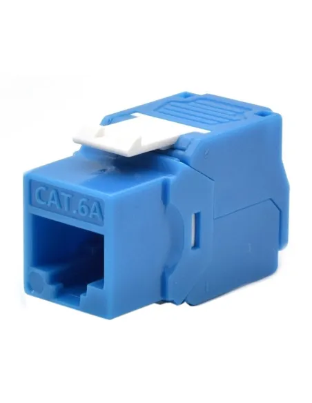 WP WPC-KEY-6AUP-TL/B Keystone Cat. 6A UTP RJ45 Hembra Azul