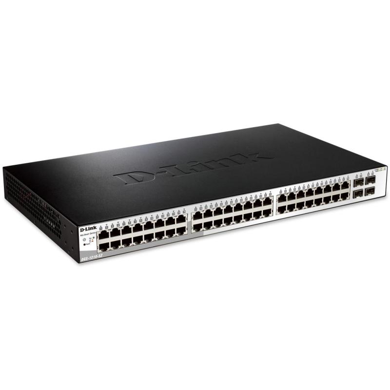 D-Link DGS-1210-52/E Switch Gestionado L2 52 Puertos RJ-45 + 4xSFP+