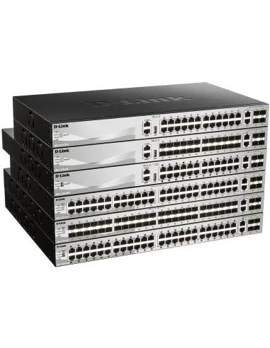 D-Link DGS-3130-54TS/E Switch Gestionable L3 Gigabit Ethernet 48 Puertos 4 Puertos SFP+