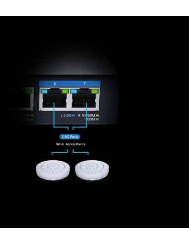 D-Link DMS-107/E Switch 7 Puertos No Administrado