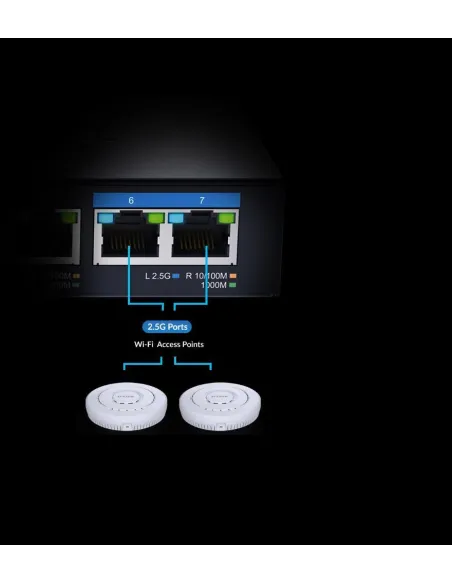 D-Link DMS-107/E Switch 7 Puertos No Administrado