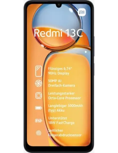 Xiaomi Redmi 13C 4/128GB Negro