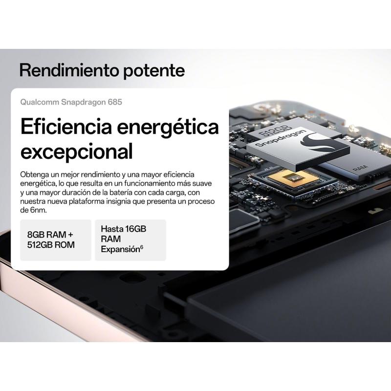 Oppo Reno 12FS 4G 8/512GB Gris