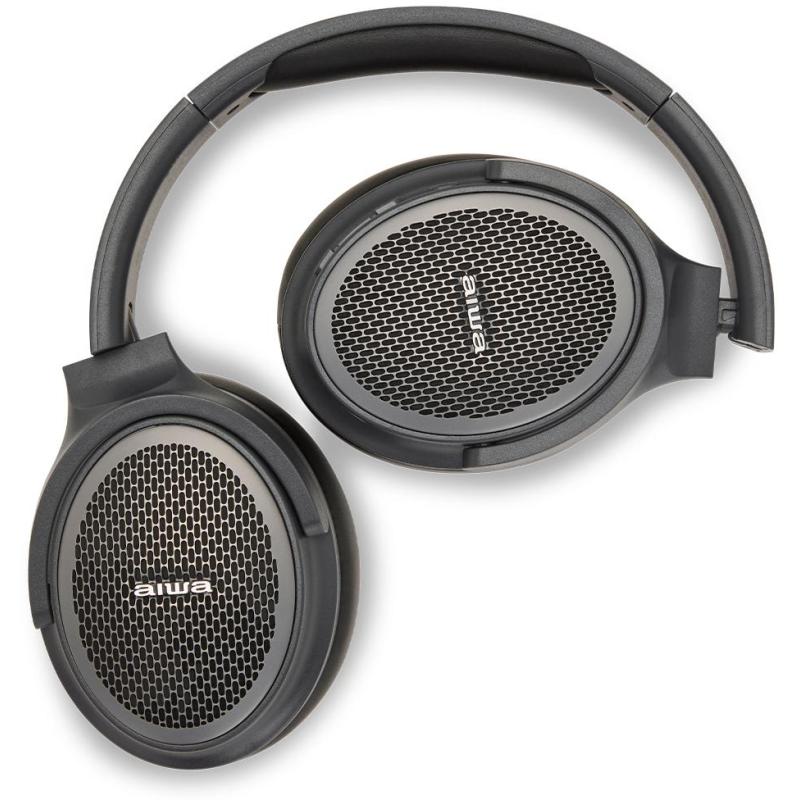 Aiwa HST-250BT/TN Auriculares Inalámbricos Bluetooth Grises