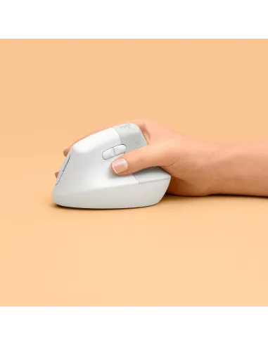 Logitech Lift Ratón Inalámbrico 4000 DPI Blanco