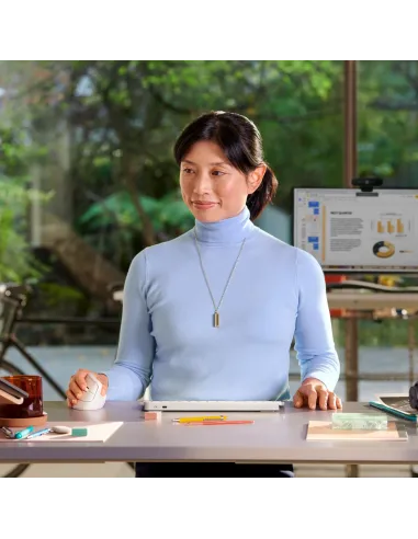 Logitech Lift Ratón Inalámbrico 4000 DPI Blanco