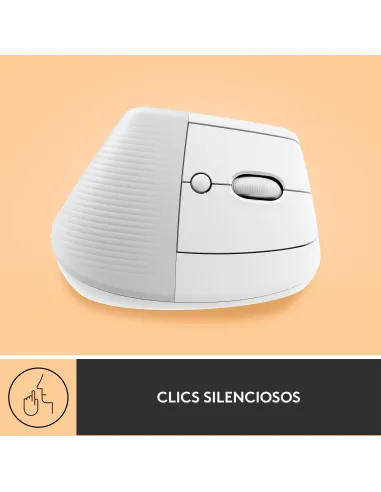 Logitech Lift Ratón Inalámbrico 4000 DPI Blanco