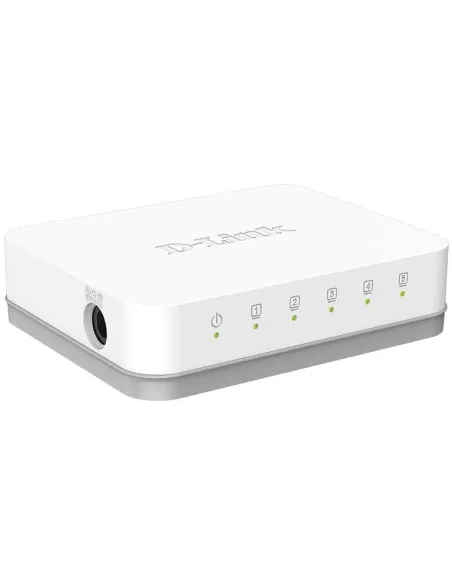 D-Link GO-SW-5G Switch Plástico 5 Puertos Gigabit 10/100/1000 Mbps