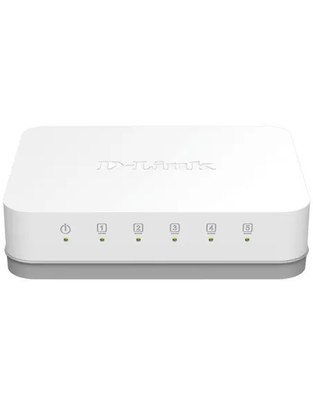 D-Link GO-SW-5G Switch Plástico 5 Puertos Gigabit 10/100/1000 Mbps