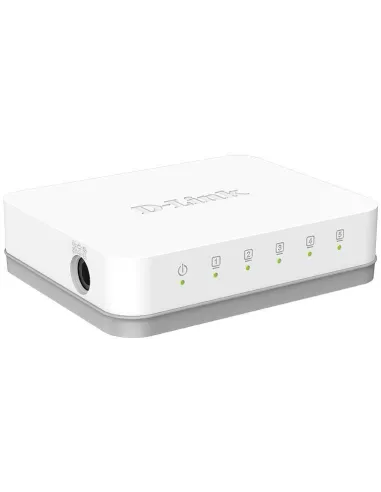 D-Link GO-SW-5G Switch Plástico 5 Puertos Gigabit 10/100/1000 Mbps