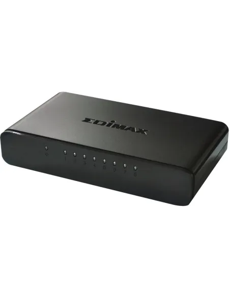 Edimax ES-3308P Switch 8 Puertos 10/100Mbps Negro