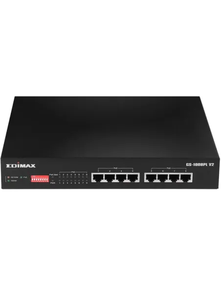 Edimax GS-1008PL V2 Switch 8 Puertos Gigabit