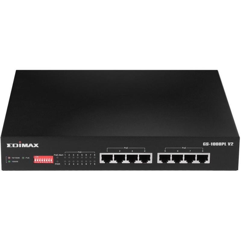 Edimax GS-1008PL V2 Switch 8 Puertos Gigabit