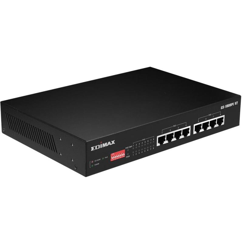 Edimax GS-1008PL V2 Switch 8 Puertos Gigabit