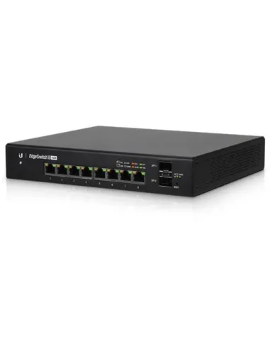 Ubiquiti EdgeSwitch 8 150W Switch PoE Gestionable L2/L3 8 Puertos Gigabit Ethernet + 2 SFP
