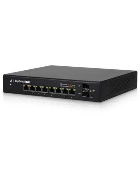 Ubiquiti EdgeSwitch 8 150W Switch PoE Gestionable L2/L3 8 Puertos Gigabit Ethernet + 2 SFP