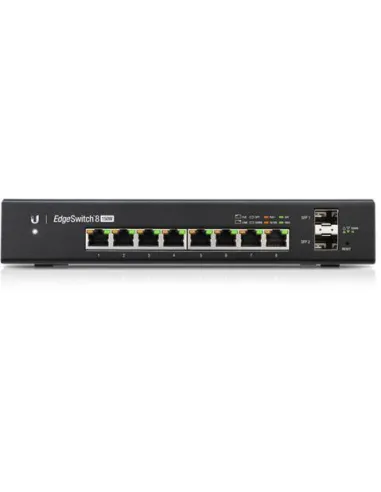 Ubiquiti EdgeSwitch 8 150W Switch PoE Gestionable L2/L3 8 Puertos Gigabit Ethernet + 2 SFP