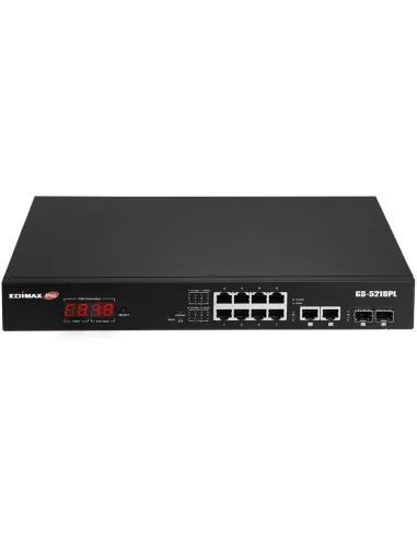 Edimax GS-5210PL Switch Gestionado 10 Puertos Gigabit 2 SFP