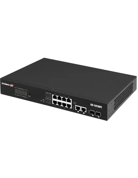 Edimax GS-5210PL Switch Gestionado 10 Puertos Gigabit 2 SFP