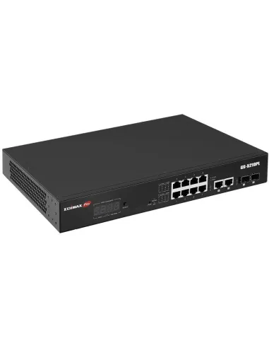 Edimax GS-5210PL Switch Gestionado 10 Puertos Gigabit 2 SFP