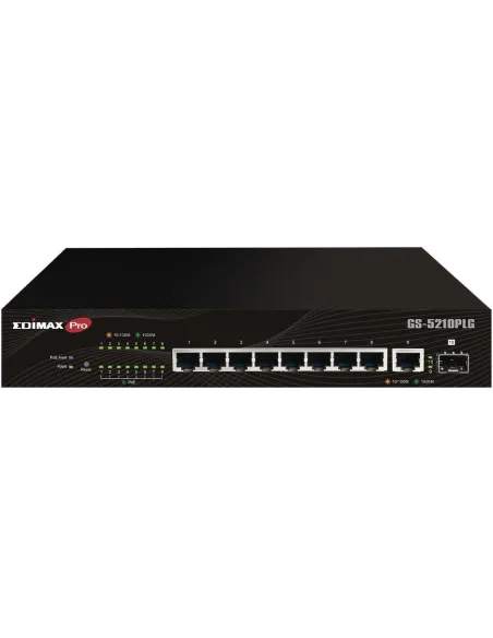 Edimax GS-5210PLG Switch Gestionado 10 Puertos Gigabit 2 SFP