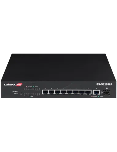 Edimax GS-5210PLG Switch Gestionado 10 Puertos Gigabit 2 SFP