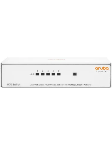 HPE Aruba Instant On 1430 Switch 5 Puertos Gigabit