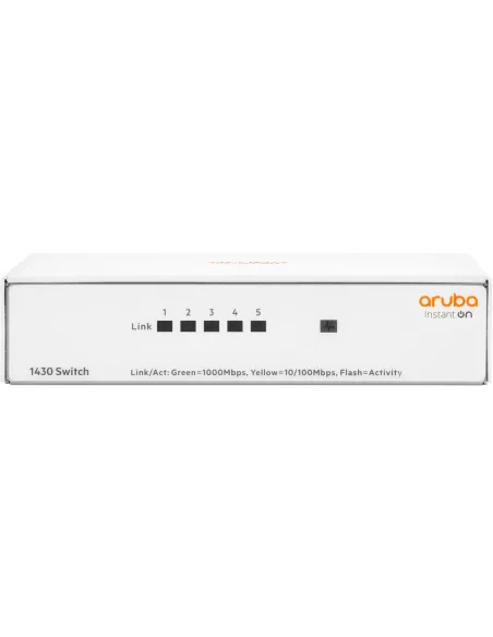 HPE Aruba Instant On 1430 Switch 5 Puertos Gigabit