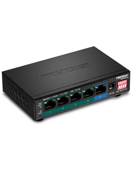 Trendnet TPE-TG51g Switch PoE 5 Puertos Gigabit Ethernet