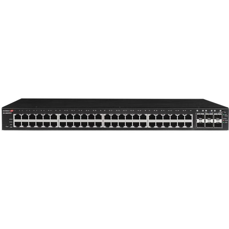 Edimax Pro GS-5654PLX Switch PoE Gestionado L2 48 Puertos Gigabit + 6 SFP+