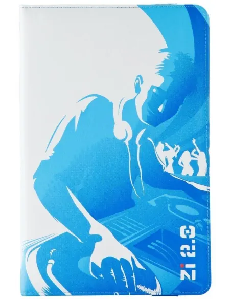 Ziron ZR112 Funda para Tablets hasta 8" Azul/Blanco