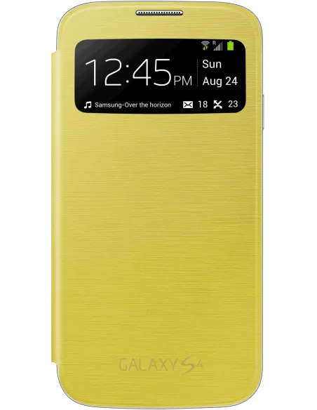 Samsung Galaxy S4 EF-CI950BYEGWW Funda para Teléfono Móvil Amarillo