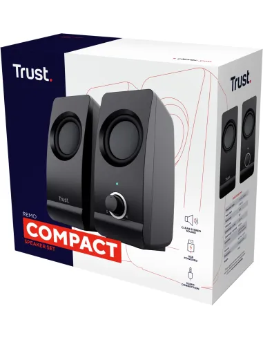 Trust Remo 2.0 Altavoces 8W Negro