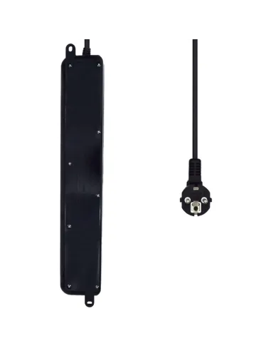 Ewent EW3924 Regleta con 6xSchuco Con Protección contra Subidas de Tensión