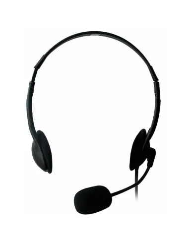 Ewent EW3563 Auriculares con Micrófono Negros