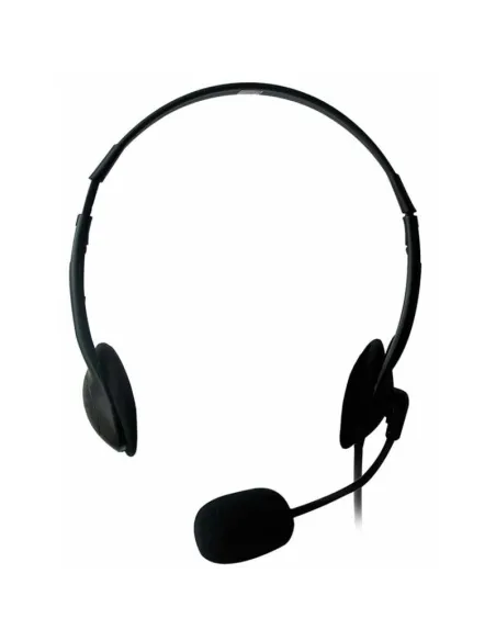 Ewent EW3563 Auriculares con Micrófono Negros