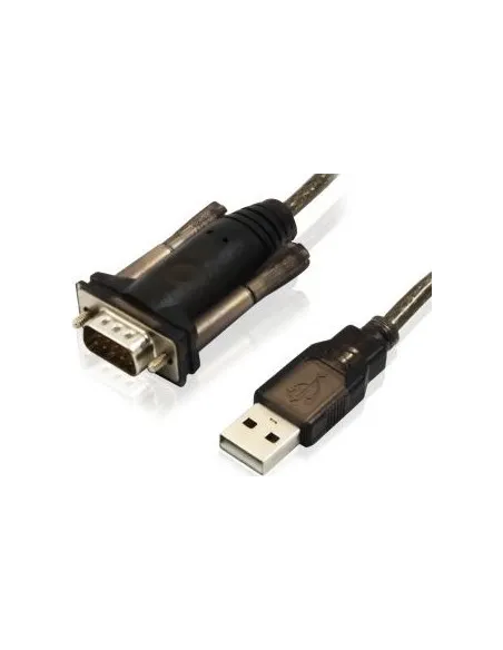 Ewent EW1116 Conversor de Imagen USB-A a Conector de Serie DB9 1.5m Negro