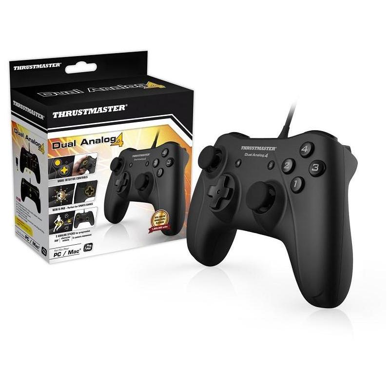 Thrustmaster Dual Analog 4 Gamepad PC USB Negro