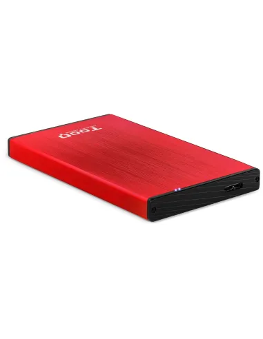 TooQ TQE-2527R Caja Externa 2.5" SATA3 micro USB-B 3.0 Rojo