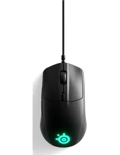SteelSeries Rival 3 Ratón Gaming USB-A 8500 DPI Negro