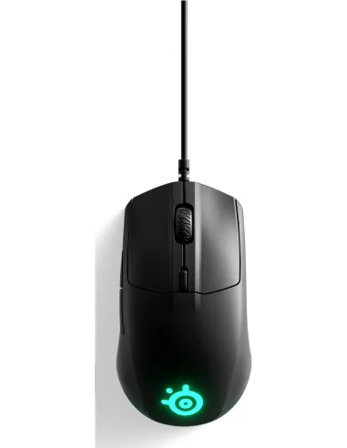 SteelSeries Rival 3 Ratón Gaming USB-A 8500 DPI Negro
