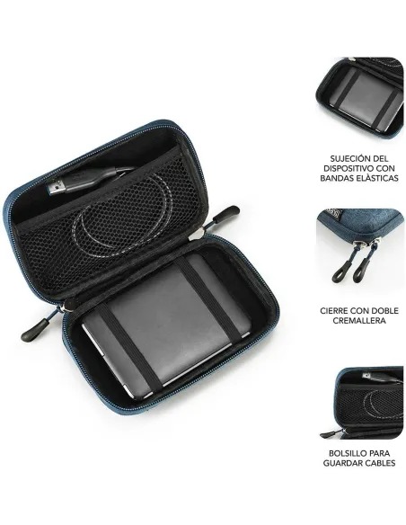 Subblim Business Case 2,5" Funda Disco Duro HDD Azul