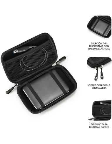 Subblim Business Case 2,5" Funda Disco Duro HDD Negro