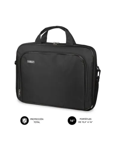 Subblim Oxford Maletín para Portátil hasta 16" Negro