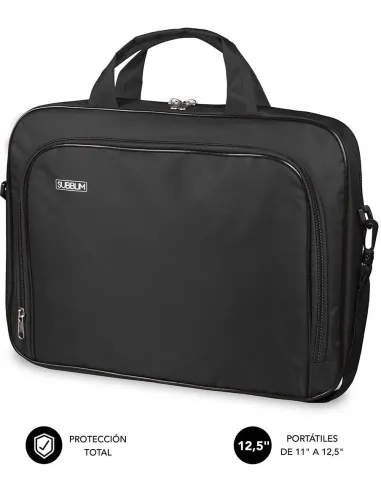 Subblim Oxford Funda para Portátil de 12,5" Negro